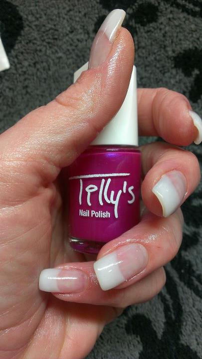 Nagellak en hand
